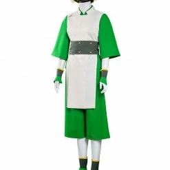 Auscosplay Anime Costume Avatar The Last Airbender Toph Bengfang Cosplay Costume 9 Auscosplay Anime Costume Avatar The Last Airbender Toph Bengfang Cosplay Costume