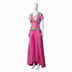 Auscosplay Aladdin Princess Jasmine Cosplay Costume Fancy Dress Prince & Princess Costume