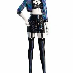 Auscosplay League Of Legends (LOL) Cosplay LOL KDA Agony‘s Embrace Evelynn Cosplay Costume