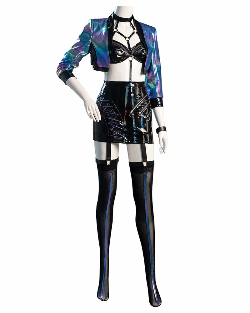 Auscosplay League Of Legends (LOL) Cosplay LOL KDA Agony‘s Embrace Evelynn Cosplay Costume 4 Auscosplay League Of Legends (LOL) Cosplay LOL KDA Agony‘s Embrace Evelynn Cosplay Costume