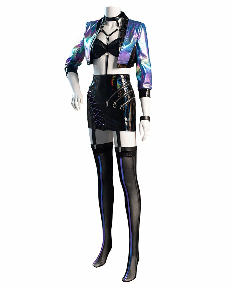 Auscosplay League Of Legends (LOL) Cosplay LOL KDA Agony‘s Embrace Evelynn Cosplay Costume 5 Auscosplay League Of Legends (LOL) Cosplay LOL KDA Agony‘s Embrace Evelynn Cosplay Costume