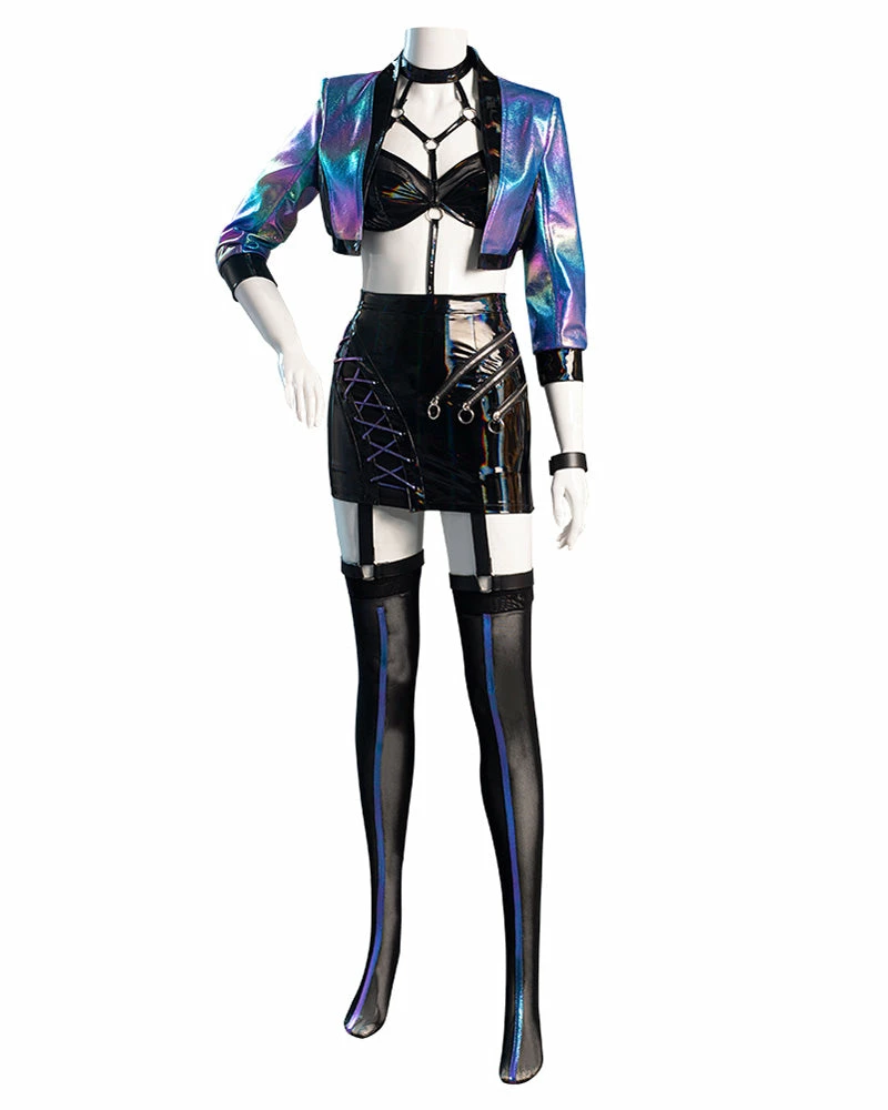 Auscosplay League Of Legends (LOL) Cosplay LOL KDA Agony‘s Embrace Evelynn Cosplay Costume 3 Auscosplay League Of Legends (LOL) Cosplay LOL KDA Agony‘s Embrace Evelynn Cosplay Costume