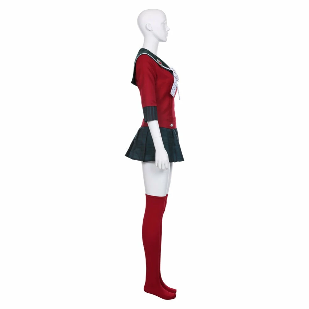 Auscosplay Danganronpa V3 School Uniform Maki Harukawa Cosplay Costume Anime Costume 5 Auscosplay Danganronpa V3 School Uniform Maki Harukawa Cosplay Costume Anime Costume