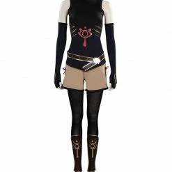 Auscosplay Zelda Costume Zelda Hyrule Warriors Age Of Calamity Impa Cosplay Costume