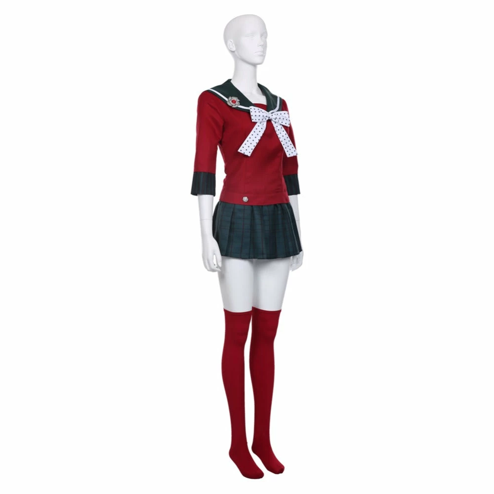 Auscosplay Danganronpa V3 School Uniform Maki Harukawa Cosplay Costume Anime Costume 7 Auscosplay Danganronpa V3 School Uniform Maki Harukawa Cosplay Costume Anime Costume