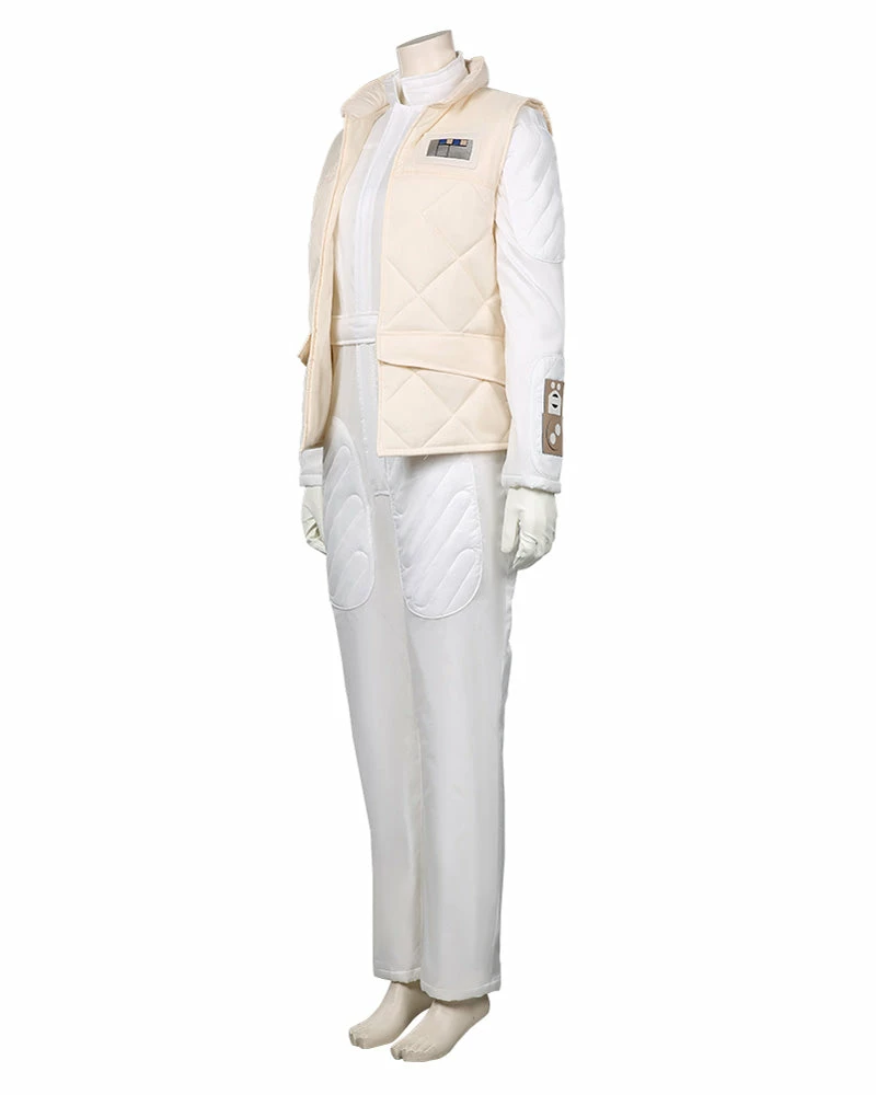 Auscosplay Movie Costume Star Wars Leia Organa Solo Cosplay Costume Jumpsuit Outfits 8 Auscosplay Movie Costume Star Wars Leia Organa Solo Cosplay Costume Jumpsuit Outfits