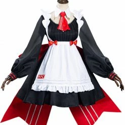 Auscosplay Genshin Impact X KFC Noelle Cosplay Costume Genshin Impact Cosplay