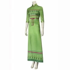 Auscosplay Movie Costume Princess Anna Costume Outfit Queen Cosplay Dress