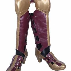 Auscosplay Wonder Woman Boots/Shoes Diana Prince 2017 Cosplay Customize Cosplay Shoes
