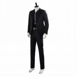 Auscosplay Video Game Costume Good Omens Devil Crowley Cosplay Costume Black Suit 10 Auscosplay Video Game Costume Good Omens Devil Crowley Cosplay Costume Black Suit