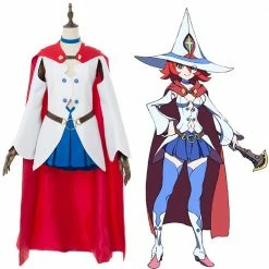 Auscosplay Little Witch Academia Shiny Chariot Cosplay Costume