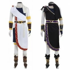Auscosplay Kid Icarus Uprising Pit Cosplay Costume Full Set Anime Costume