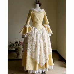 Auscosplay Victorian Elegant Gothic Aristocrat 18th Century Cosplay Costume Medieval Renaissance Costumes