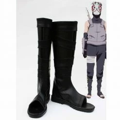 Auscosplay Naruto Cosplay Shoes Neenya Anbu Kakashi Ninja Boots Custom Made