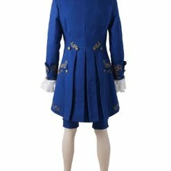 Auscosplay Prince & Princess Costume New Prince Beast Adam Cosplay Costume