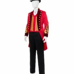 Auscosplay Movie Costume The Greatest Showman P.T. Barnum Cosplay Costume
