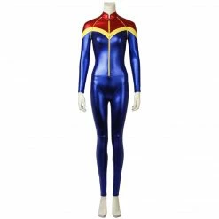 Auscosplay Avengers Ms.Marvel Carol Danvers Cosplay Costume Movie Costume
