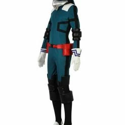 Auscosplay My Hero Academia Izuku Midoriya Deku Battle Cosplay Costume 29 Auscosplay My Hero Academia Izuku Midoriya Deku Battle Cosplay Costume