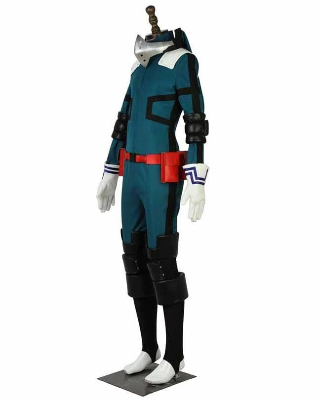 Auscosplay My Hero Academia Izuku Midoriya Deku Battle Cosplay Costume 14 Auscosplay My Hero Academia Izuku Midoriya Deku Battle Cosplay Costume
