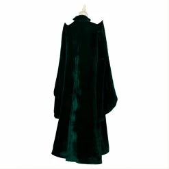 Auscosplay Movie Costume Magic Minerva McGonagall Cosplay Costume Green Cloak 13 Auscosplay Movie Costume Magic Minerva McGonagall Cosplay Costume Green Cloak