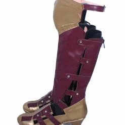 Auscosplay Wonder Woman Boots/Shoes Diana Prince 2017 Cosplay Customize Cosplay Shoes