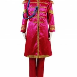 Auscosplay The Beatles Costume (Sgt. Pepper's Lonely Hearts Club Band) Cosplay Outfit