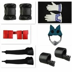 Auscosplay My Hero Academia Izuku Midoriya Deku Battle Cosplay Costume 32 Auscosplay My Hero Academia Izuku Midoriya Deku Battle Cosplay Costume