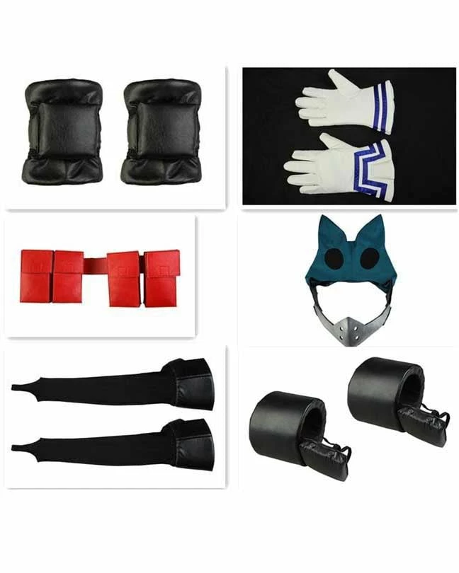 Auscosplay My Hero Academia Izuku Midoriya Deku Battle Cosplay Costume 17 Auscosplay My Hero Academia Izuku Midoriya Deku Battle Cosplay Costume