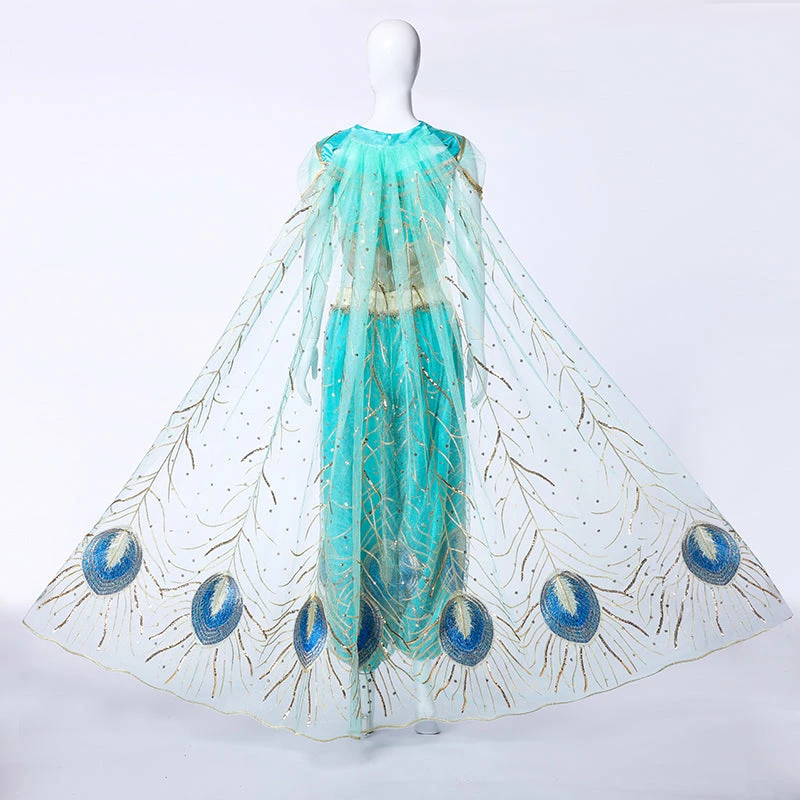 Auscosplay 2019 New Aladdin Jasmine Cosplay Costume 6 Auscosplay 2019 New Aladdin Jasmine Cosplay Costume