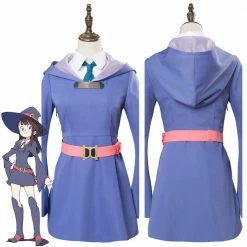 Auscosplay Little Witch Academia Atsuko Kagari Cosplay Costume