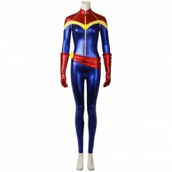 Auscosplay Avengers Ms.Marvel Carol Danvers Cosplay Costume Movie Costume