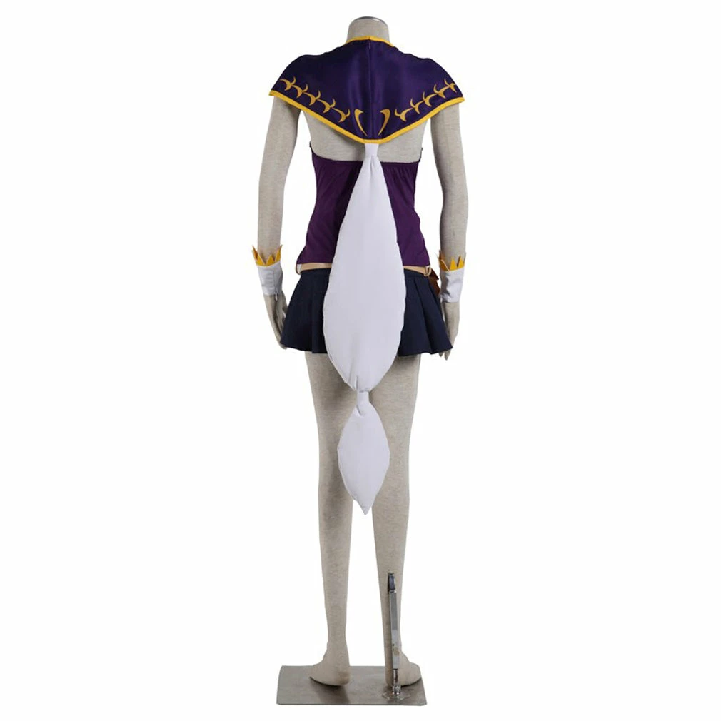 Auscosplay Fairy Tail Lucy Heartfilia Purple Cosplay Costume Anime Costume 6 Auscosplay Fairy Tail Lucy Heartfilia Purple Cosplay Costume Anime Costume