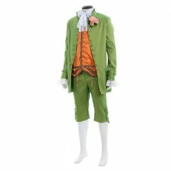 Auscosplay Men's Medieval Renaissance Romeo Stage Costume Medieval Renaissance Costumes
