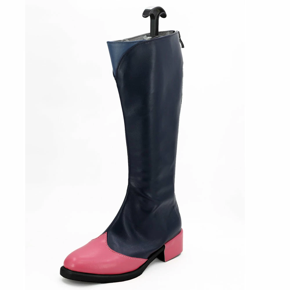 Auscosplay Little Witch Academia Professor Ursula Cosplay Shoes Boots 4 Auscosplay Little Witch Academia Professor Ursula Cosplay Shoes Boots