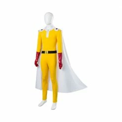 Auscosplay One Punch Man Hero Saitama Jumpsuit Outfit Cosplay Costume Anime Costume