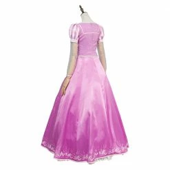 Auscosplay Tangled Princess Rapunzel Dress Cosplay Costume For Adults Girl