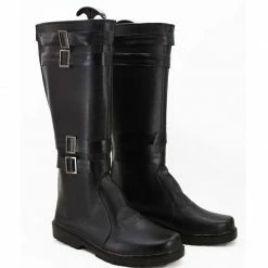 Auscosplay Star Wars 7 The Force Awakens Kylo Ren Boots Moive Jedi Cosplay Shoes