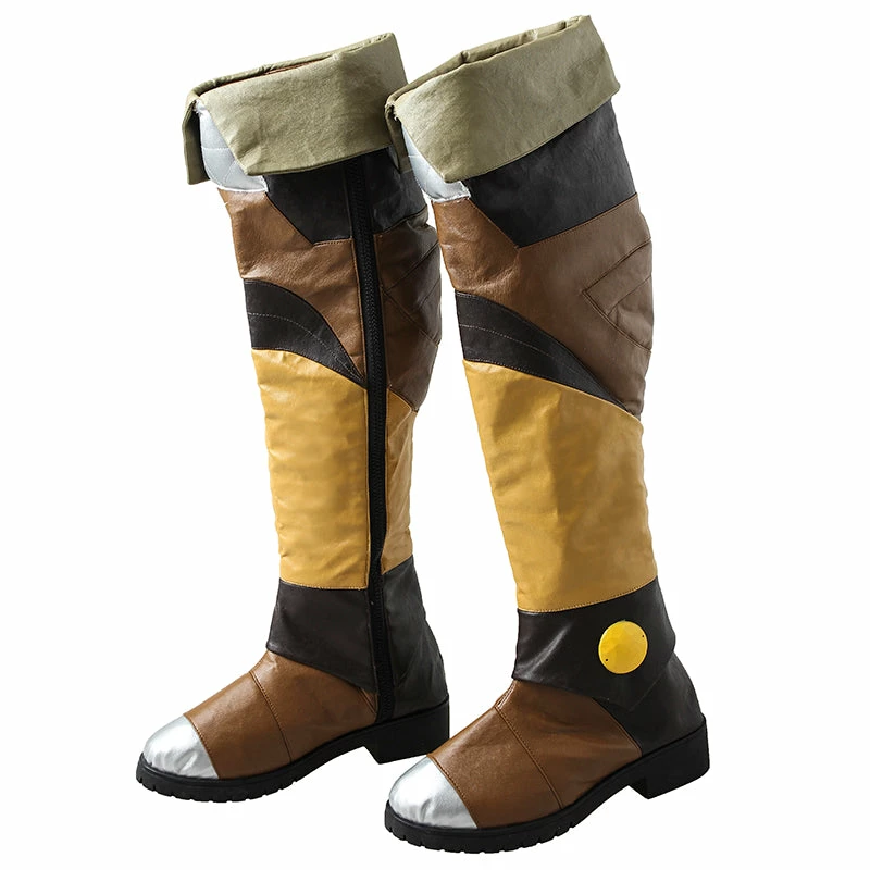 Auscosplay The Legend Of Zelda Boots Breath Of The Wild Cosplay Shoes 4 Auscosplay The Legend Of Zelda Boots Breath Of The Wild Cosplay Shoes