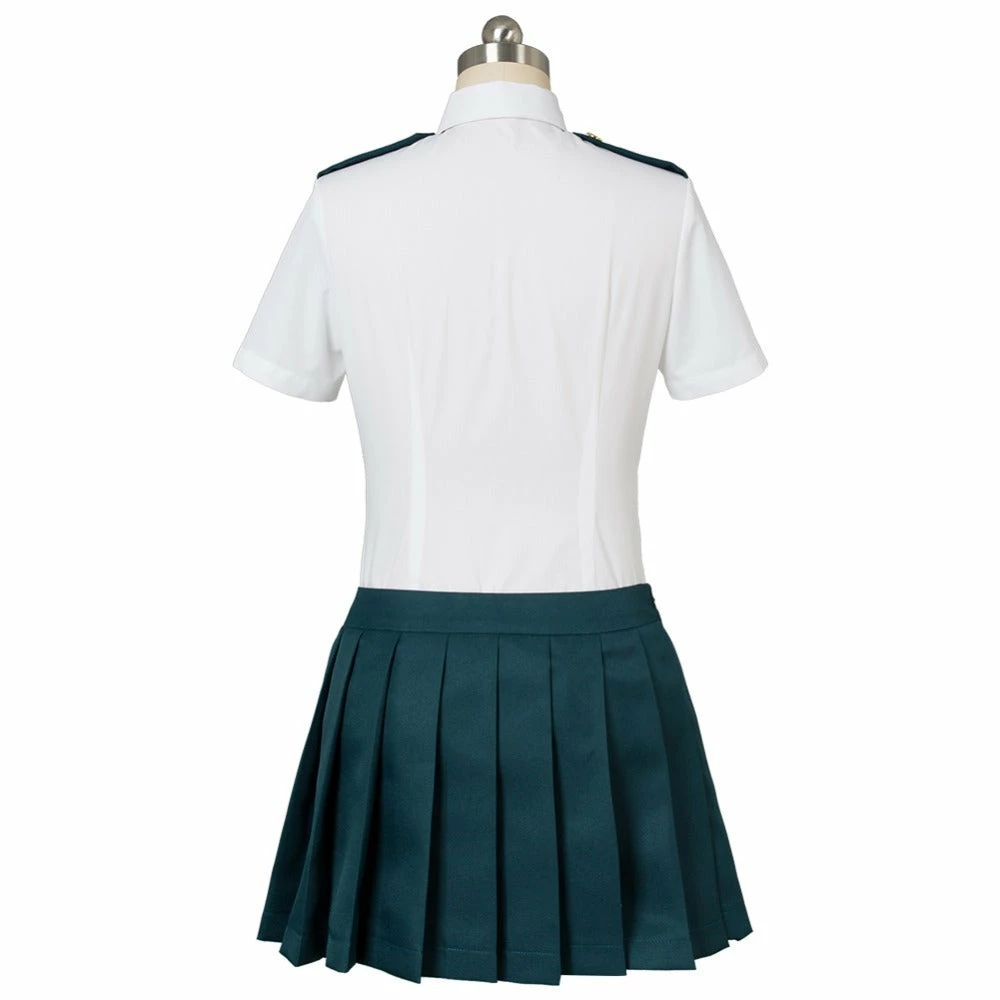 Auscosplay My Hero Academia Costumes My Hero Academia Ochaco Uraraka Tsuyu Asui Cosplay Costume 7 Auscosplay My Hero Academia Costumes My Hero Academia Ochaco Uraraka Tsuyu Asui Cosplay Costume