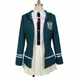 Auscosplay Super Dangan Ronpa 2 Chiaki Nanami Cosplay Costume Anime Costume