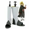 Auscosplay Naruto Akatsuki Deidara Shoes Cosplay White Boots Custom Made 1 Auscosplay Naruto Akatsuki Deidara Shoes Cosplay White Boots Custom Made