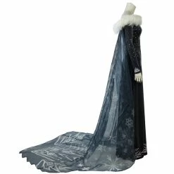 Auscosplay Olaf's Adventure Snow Queen Elsa Cosplay Costume Movie Costume