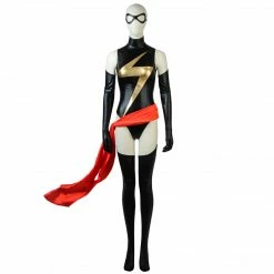 Auscosplay Avengers Ms.Marvel Carol Danvers Cosplay Costume Movie Costume