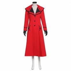 Auscosplay Mary Poppins Cosplay Costume Coat