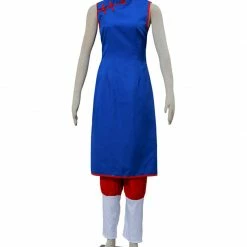 Auscosplay Dragon Ball Chichi Cosplay Costume 11 Auscosplay Dragon Ball Chichi Cosplay Costume