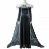 Auscosplay Olaf's Adventure Snow Queen Elsa Cosplay Costume Movie Costume