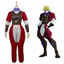 Auscosplay Anime Costume PB Dio Brando Phantom Blood Eyes Of Heaven Cosplay Costume