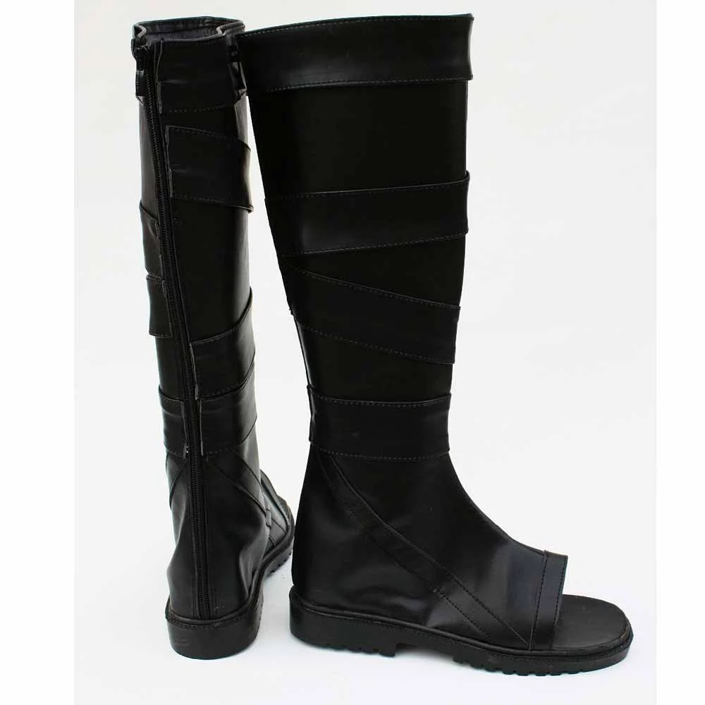 Auscosplay Naruto Cosplay Shoes Neenya Anbu Kakashi Ninja Boots Custom Made 5 Auscosplay Naruto Cosplay Shoes Neenya Anbu Kakashi Ninja Boots Custom Made