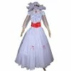 Auscosplay Prince & Princess Costume Princess Mary Poppins Cosplay Dress Costume