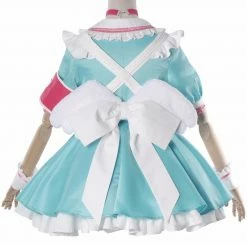 Auscosplay Cinderella Girls Riamu Yumemi Cosplay Costume Maid Dress Anime Costume 9 Auscosplay Cinderella Girls Riamu Yumemi Cosplay Costume Maid Dress Anime Costume